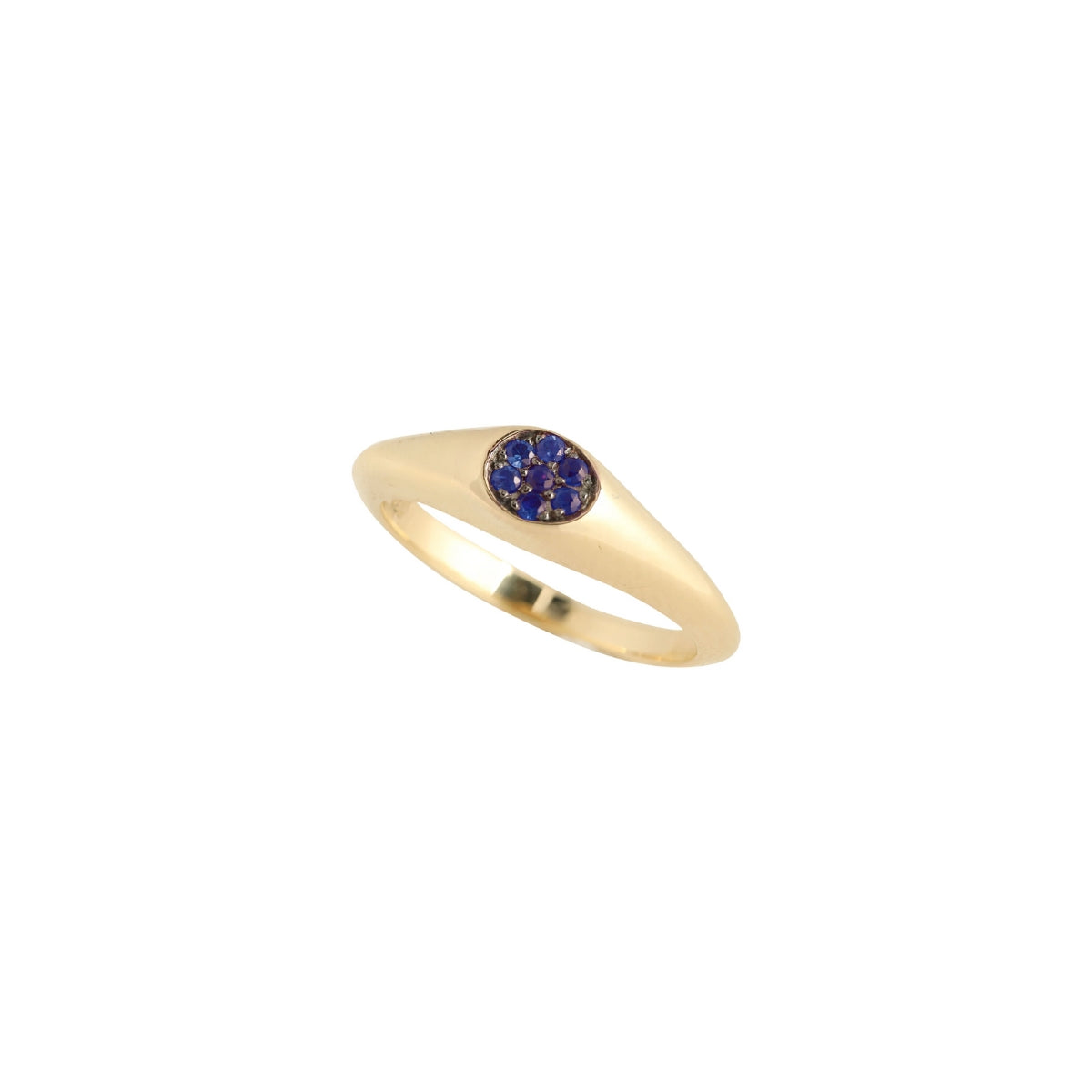 Buy J Boghossian 18k Gold Blue Sapphire Ring Online for Women | Free 3-Hour Delivery in Dubai | Boom & Mellow UAE
