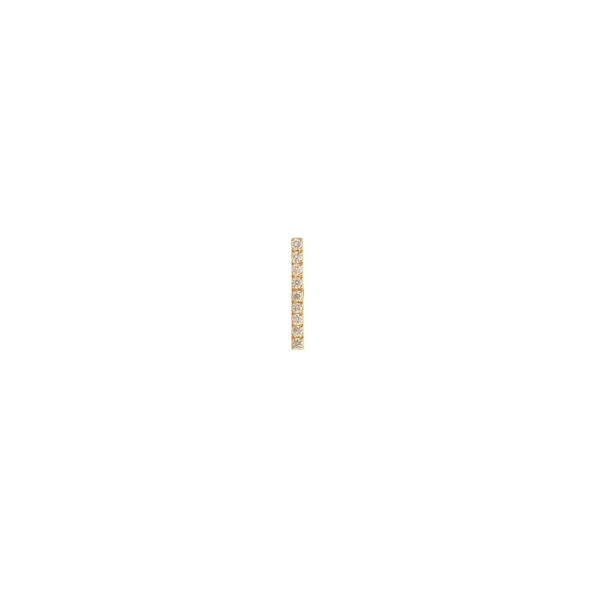 Buy J Boghossian 18k Gold Mini Bar Brown Diamonds Stud Earring Online for Women | Free 3-Hour Delivery in Dubai | Boom & Mellow UAE