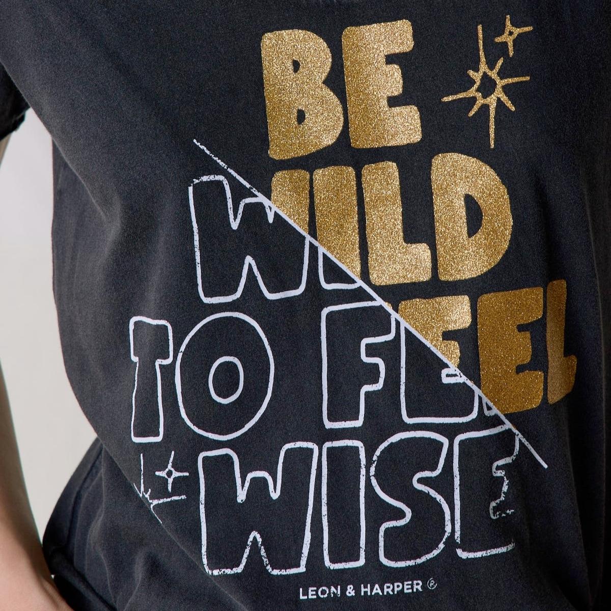 Buy Leon and Harper Wise Tizia Carbone T-Shirt Online for Women | Free 3-Hour Delivery in Dubai | Boom & Mellow UAE