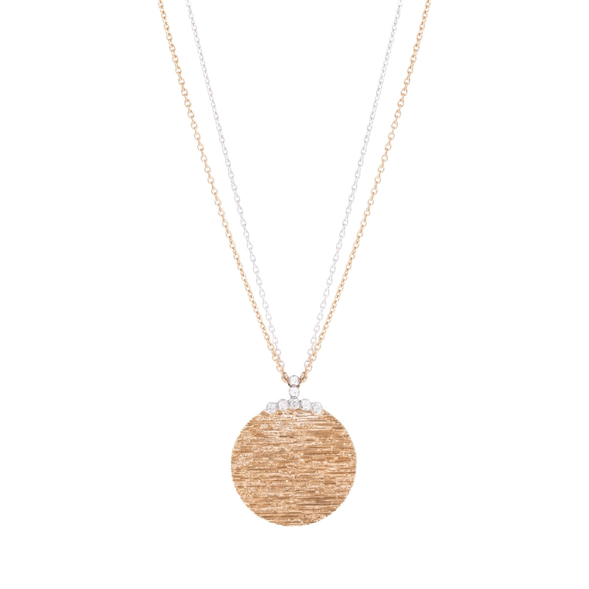 Buy Griff 18k Gold Roi Medaille Double Chain Necklace Online for Women | Free 3-Hour Delivery in Dubai | Boom & Mellow UAE