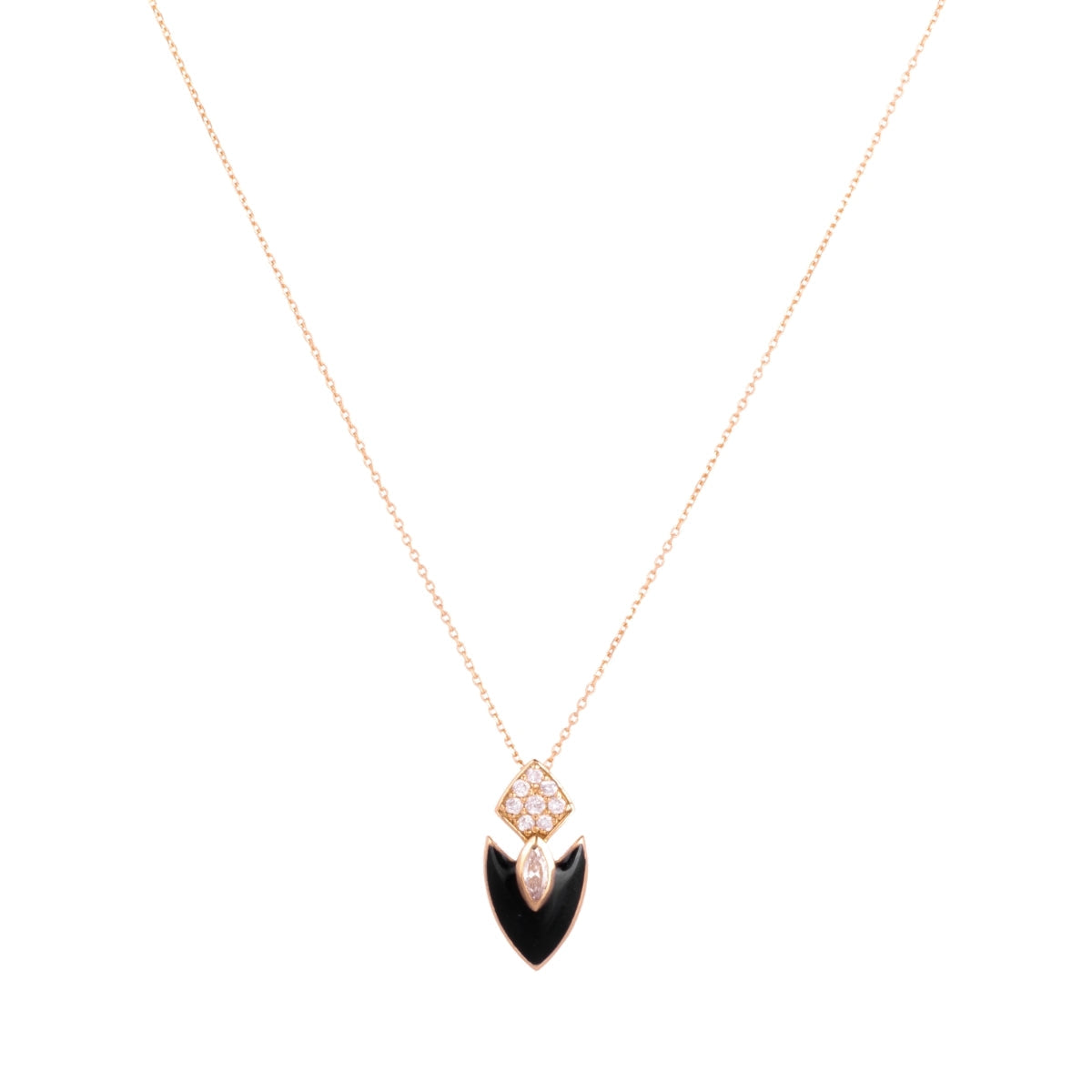 Buy Griff 18k Gold Black Arrow Necklace Online for Women | Free 3-Hour Delivery in Dubai | Boom & Mellow UAE