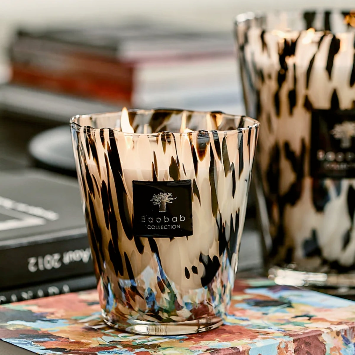 Buy Baobab Collection Max 16 Black Pearls Candle Online for Women | Free 3-Hour Delivery in Dubai | Boom & Mellow UAE