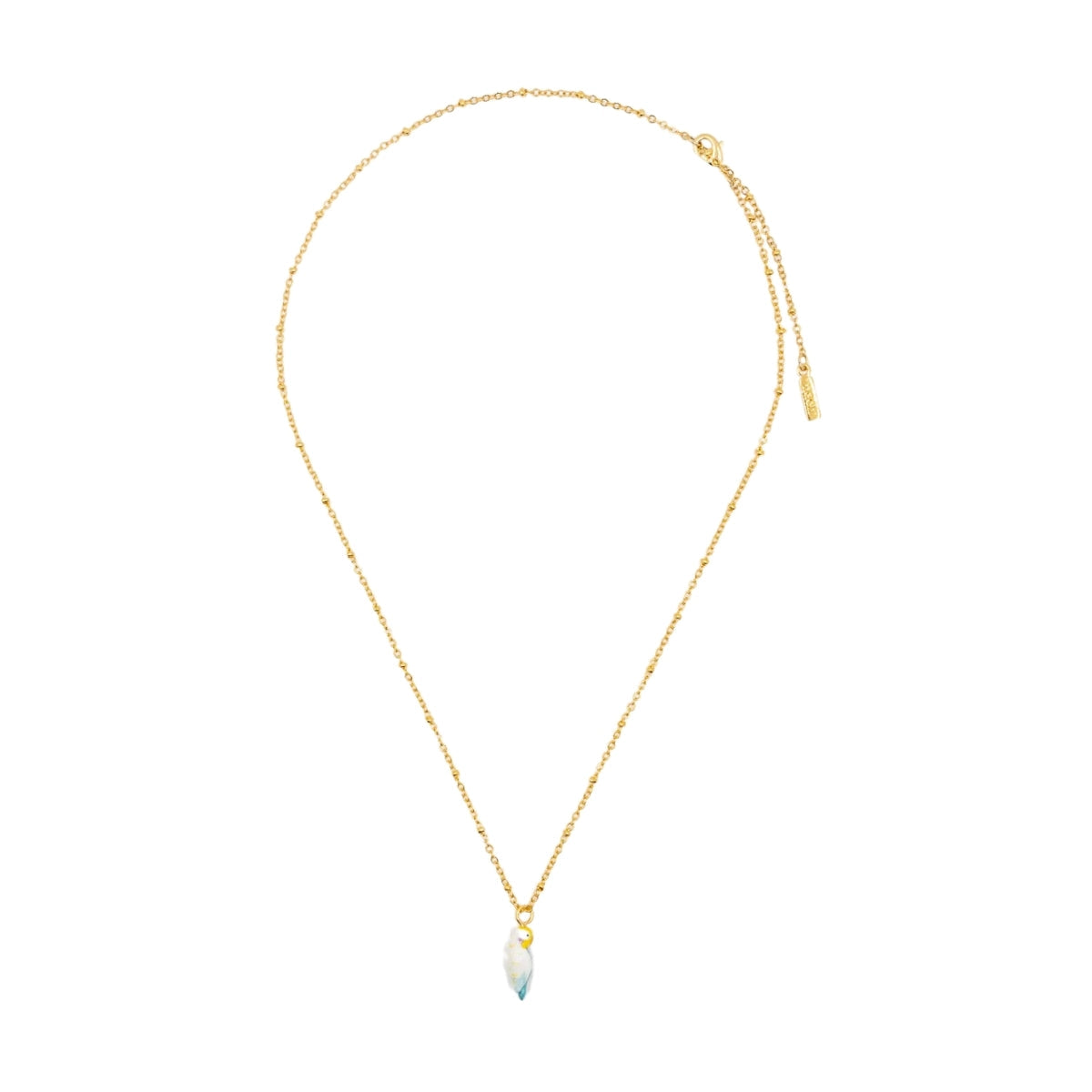 Buy Nach Bijoux Blue Budgerigar Bird Necklace Online for Women | Free 3-Hour Delivery in Dubai | Boom & Mellow UAE