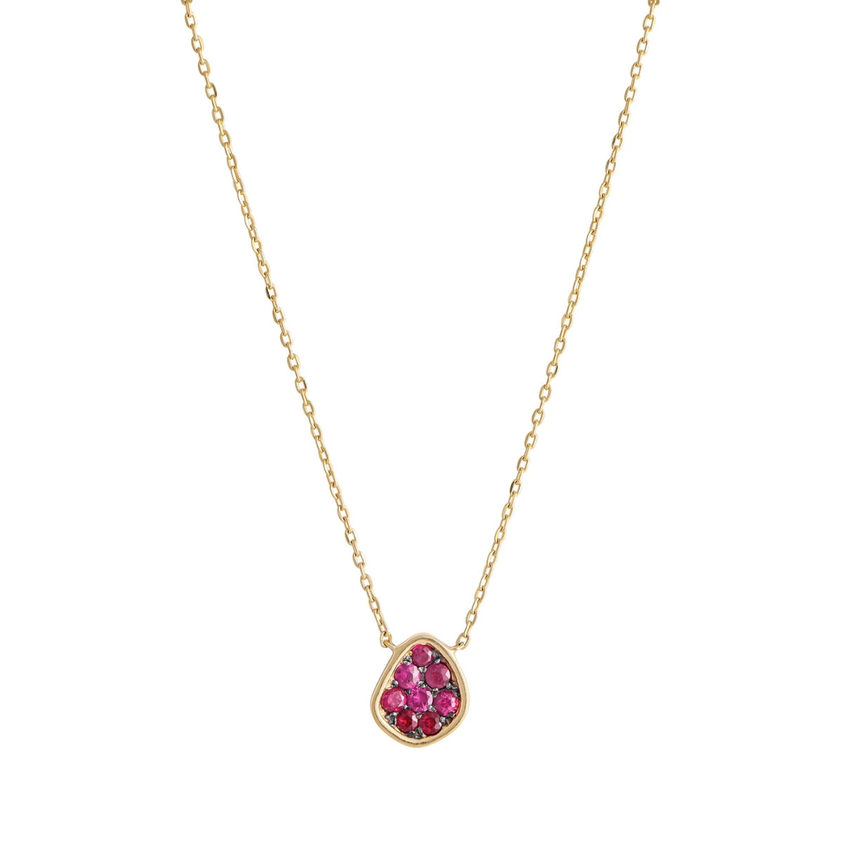 Buy J Boghossian 18k Gold Pear Ruby Necklace Online for Women | Free 3-Hour Delivery in Dubai | Boom & Mellow UAE