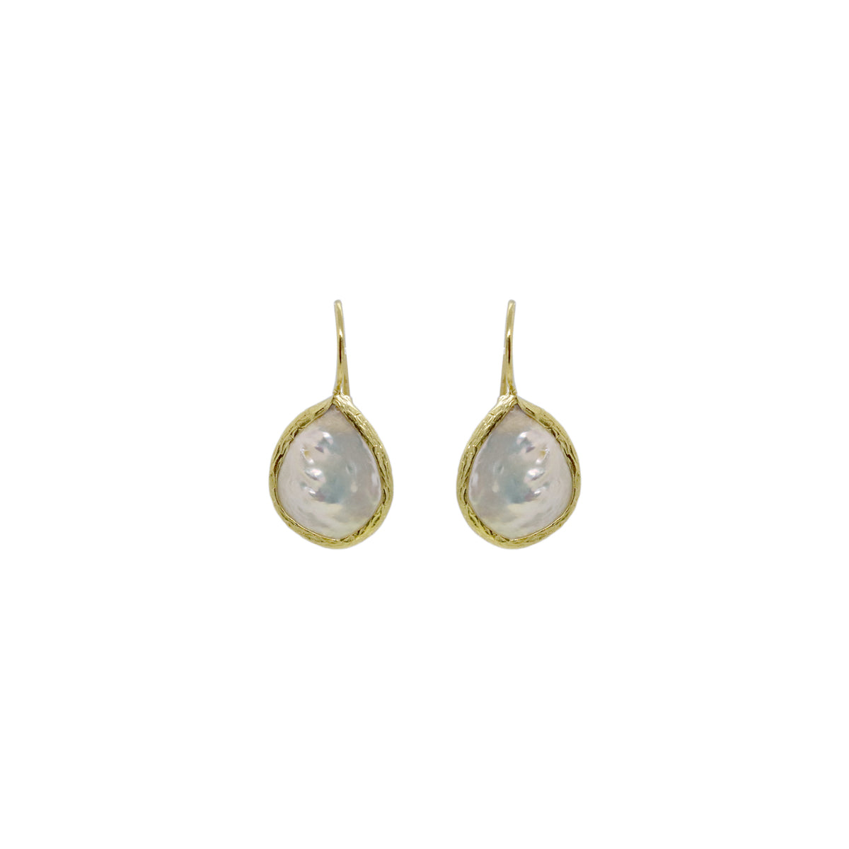Buy You & Eye Small Tear Drop Pearl Earrings Online for Women | Free 3-Hour Delivery in Dubai | Boom & Mellow UAE