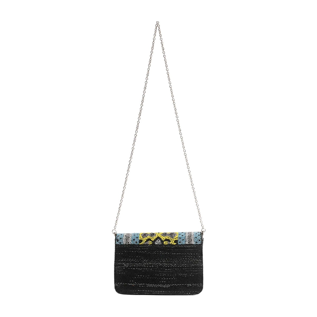 Buy America & Beyond Snakeskin Bead Fringe Crossbody Bag Online for Women | Free 3-Hour Delivery in Dubai | Boom & Mellow UAE