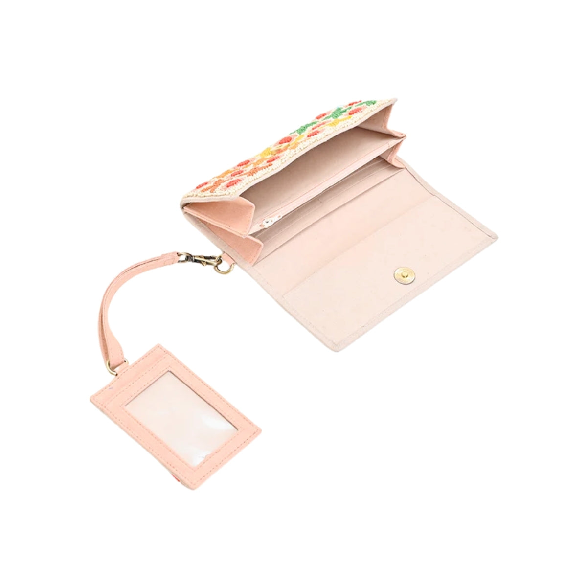 America & Beyond Knots & Petals Wallet With Card Holder