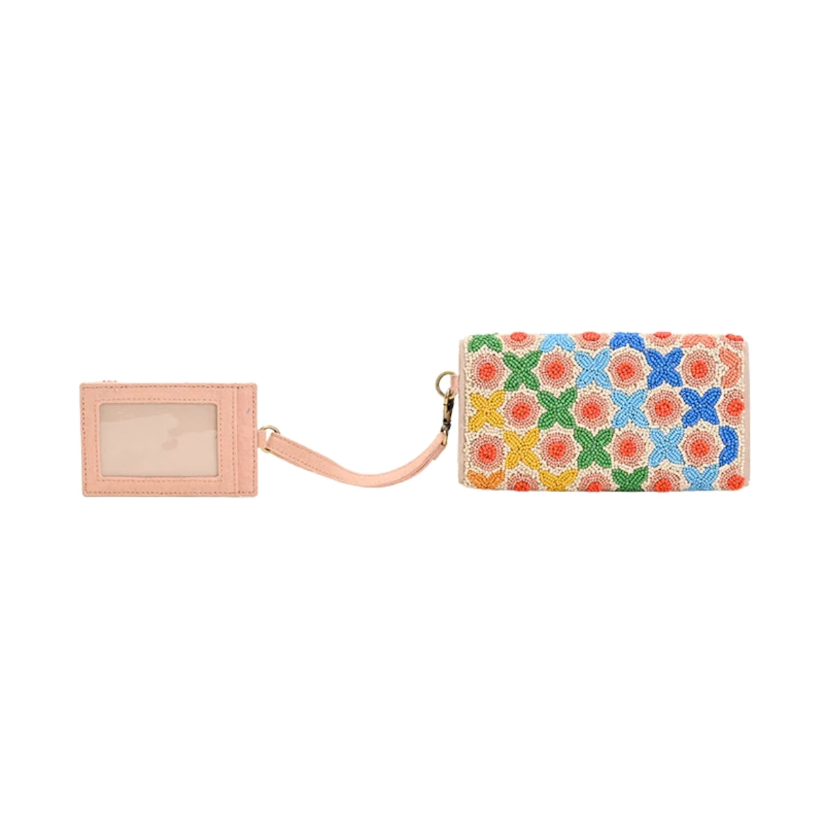 America & Beyond Knots & Petals Wallet With Card Holder