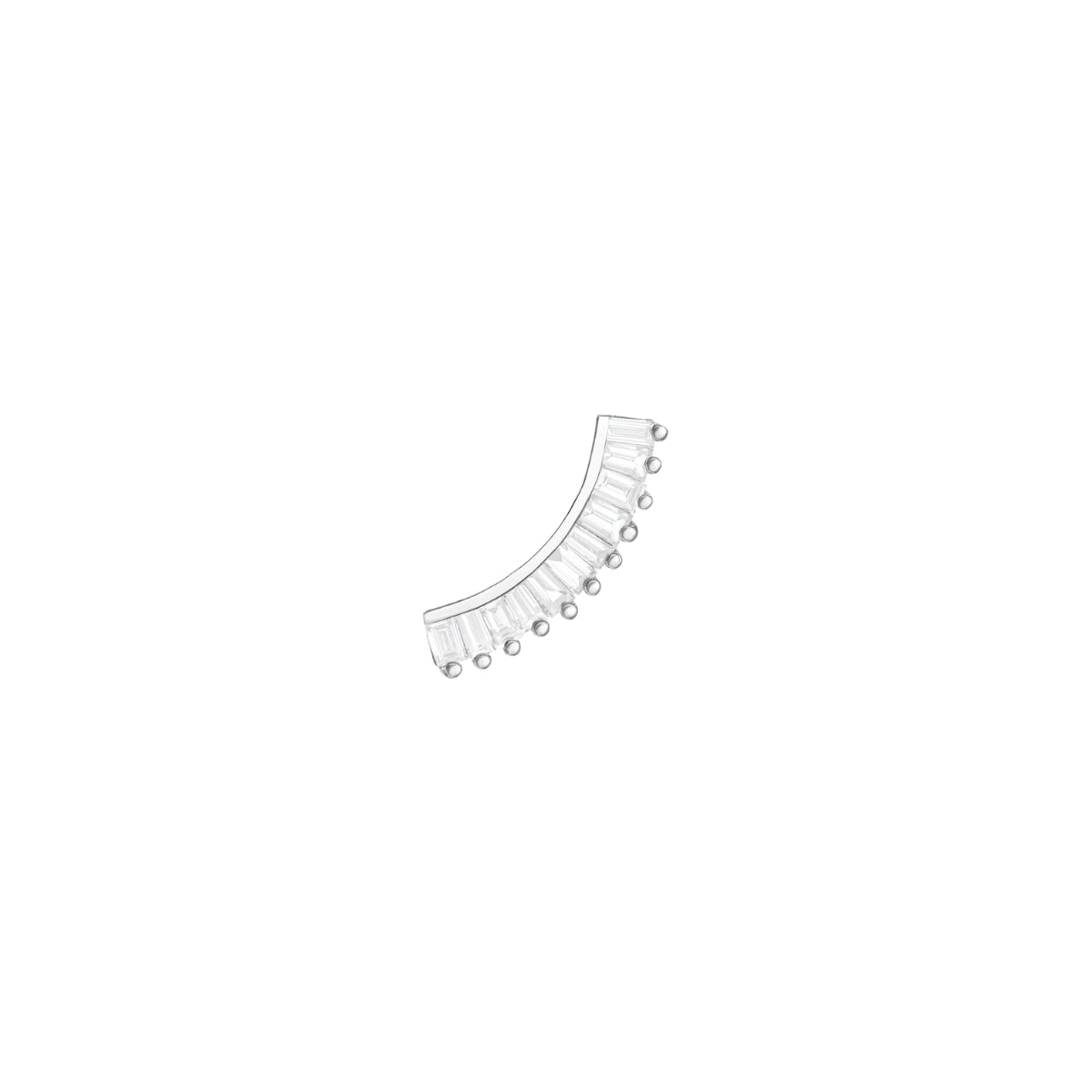 Buy Kefi Jewelry 18k White Gold Diamond Celeste Earring Online for Women | Free 3-Hour Delivery in Dubai | Boom & Mellow UAE