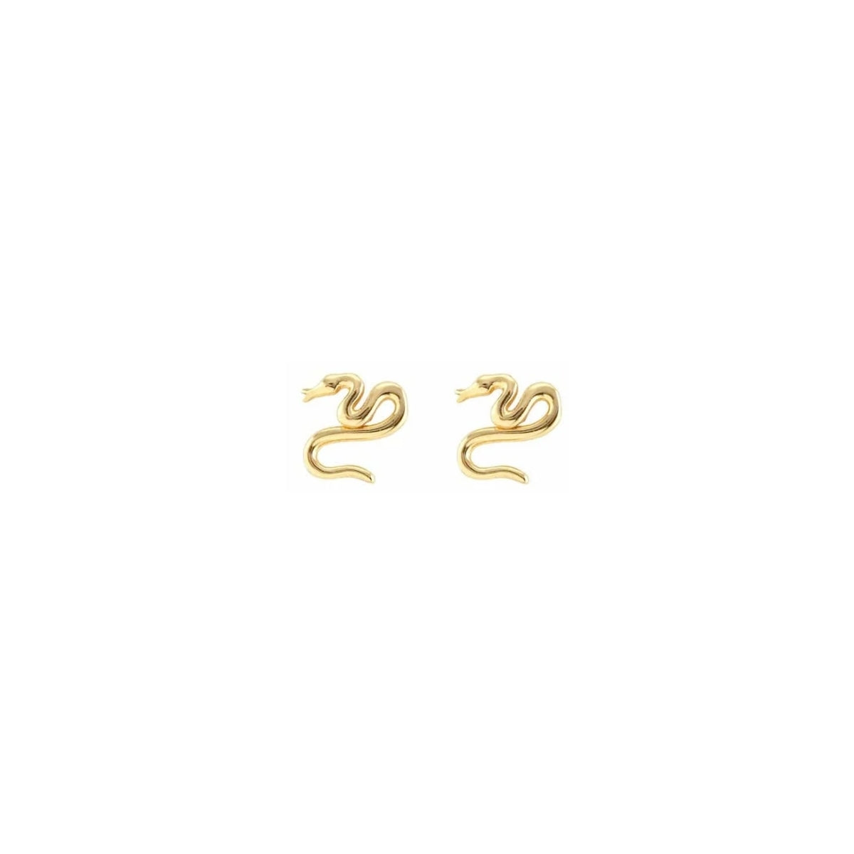 Buy Kris Nations Tiny Snake Stud Earrings Online for Women | Free 3-Hour Delivery in Dubai | Boom & Mellow UAE