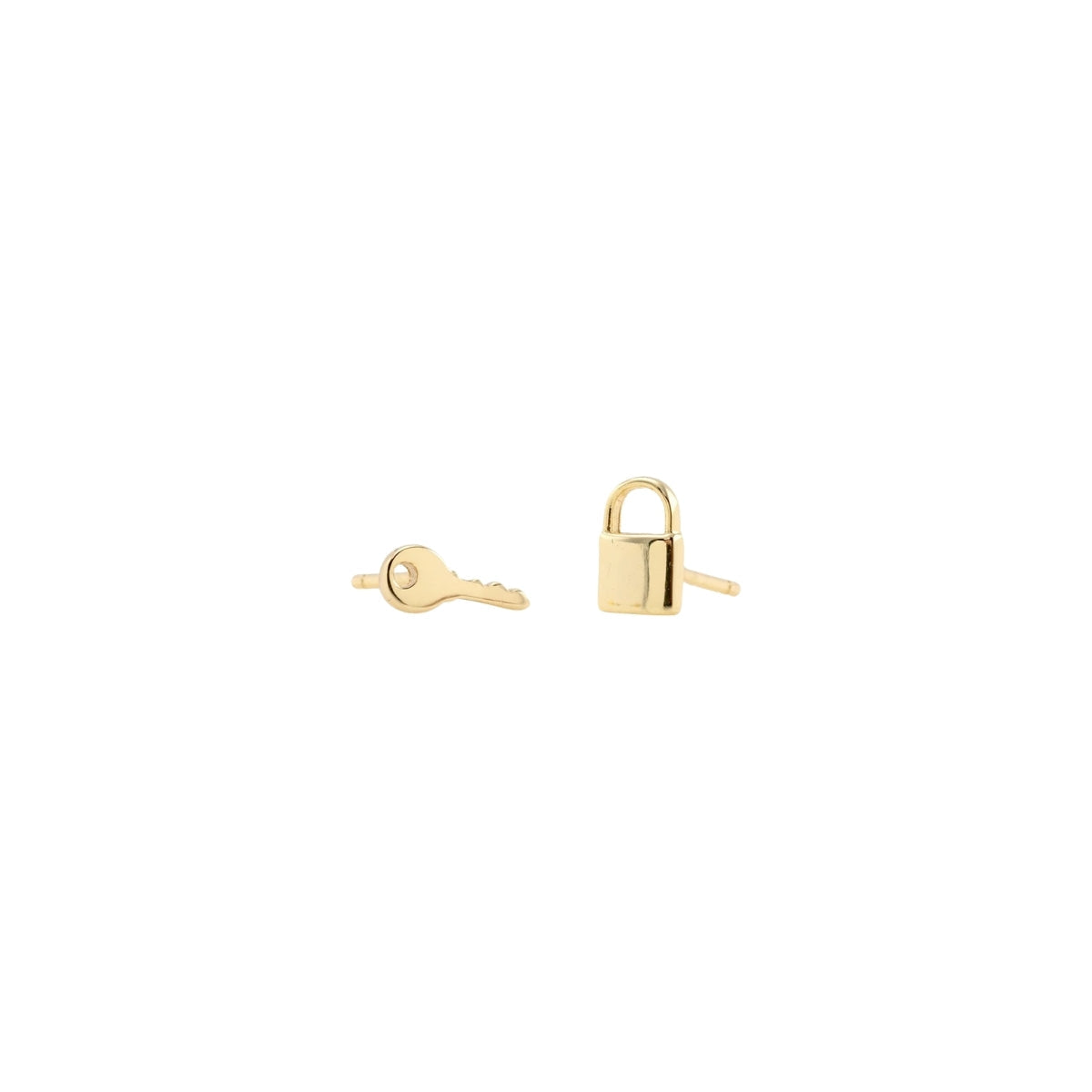 Buy Kris Nations Lock & Key Stud Earrings Online for Women | Free 3-Hour Delivery in Dubai | Boom & Mellow UAE