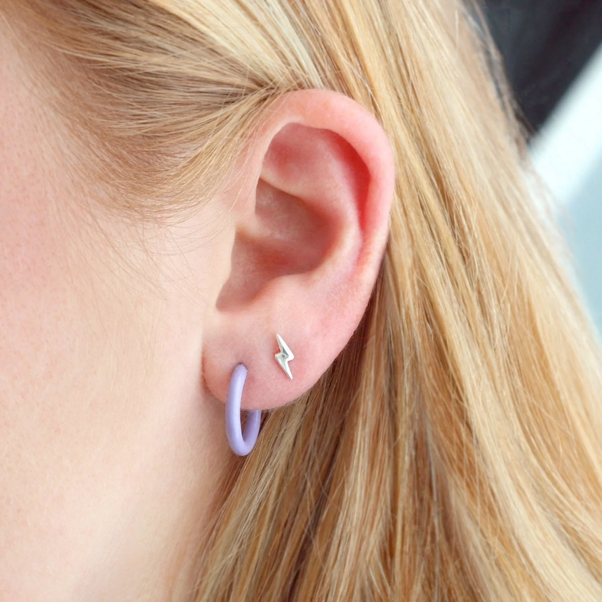 Buy Kris Nations Lightning Bolt Stud Earring Online for Women | Free 3-Hour Delivery in Dubai | Boom & Mellow UAE