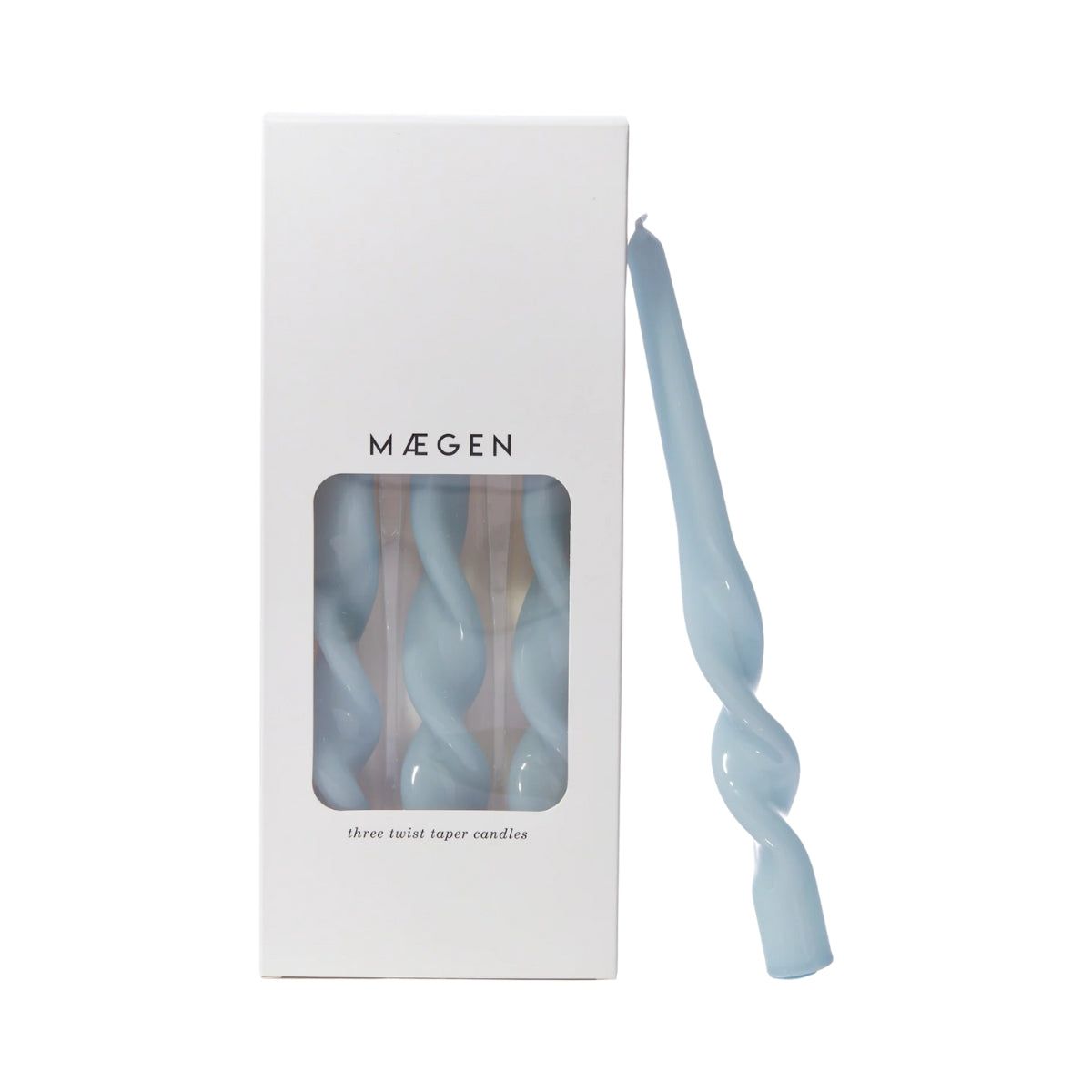 Buy Maegan Cornflower Blue Twisted Taper Candle Online for Women | Free 3-Hour Delivery in Dubai | Boom & Mellow UAE