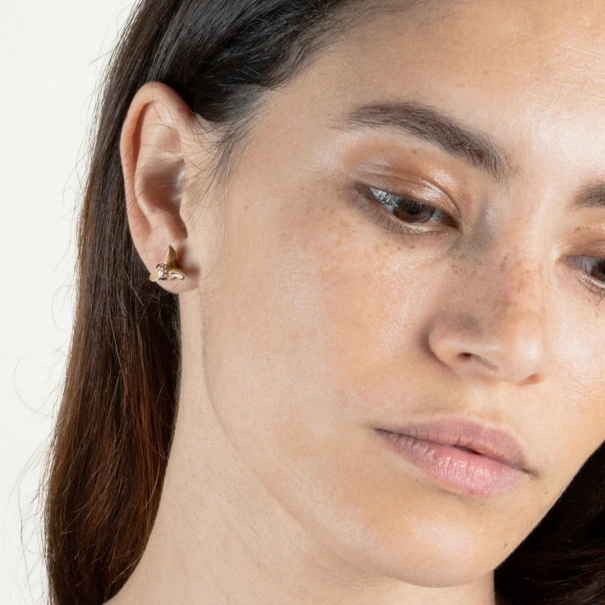 Buy Nach Bijoux Mini Doe Head Earrings Online for Women | Free 3-Hour Delivery in Dubai | Boom & Mellow UAE