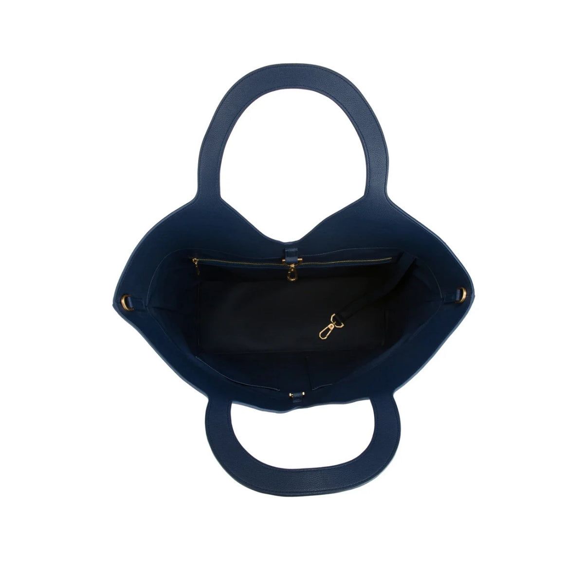 Bag by Veganologie in Blueberry Color Tote Bag. Made of Vegan Bamboo Leather.