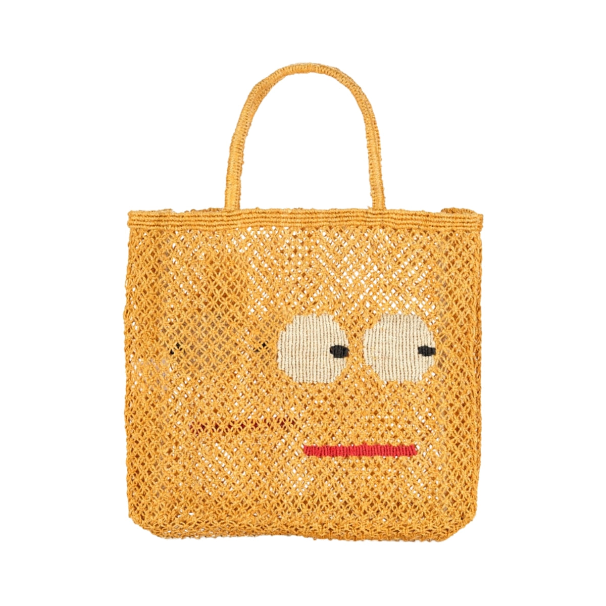 The Jacksons Bags Large Honey Big Eyes Jute Tote Bag