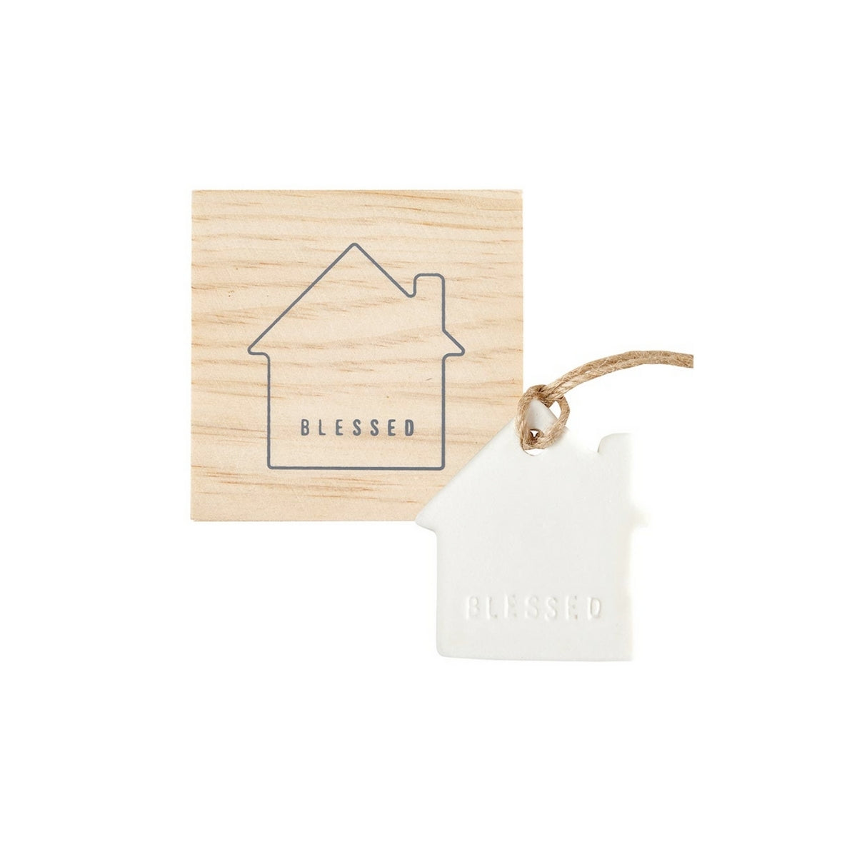 Creative Brands Ceramic House Ornament