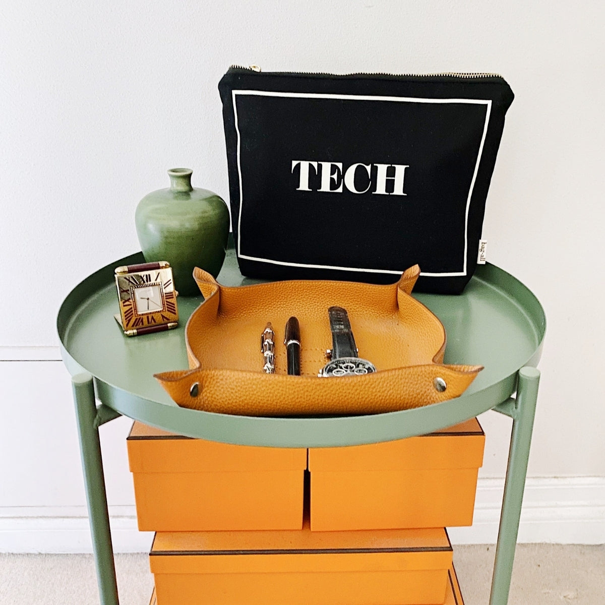 Bag-All Black Tech Organizer Pouch