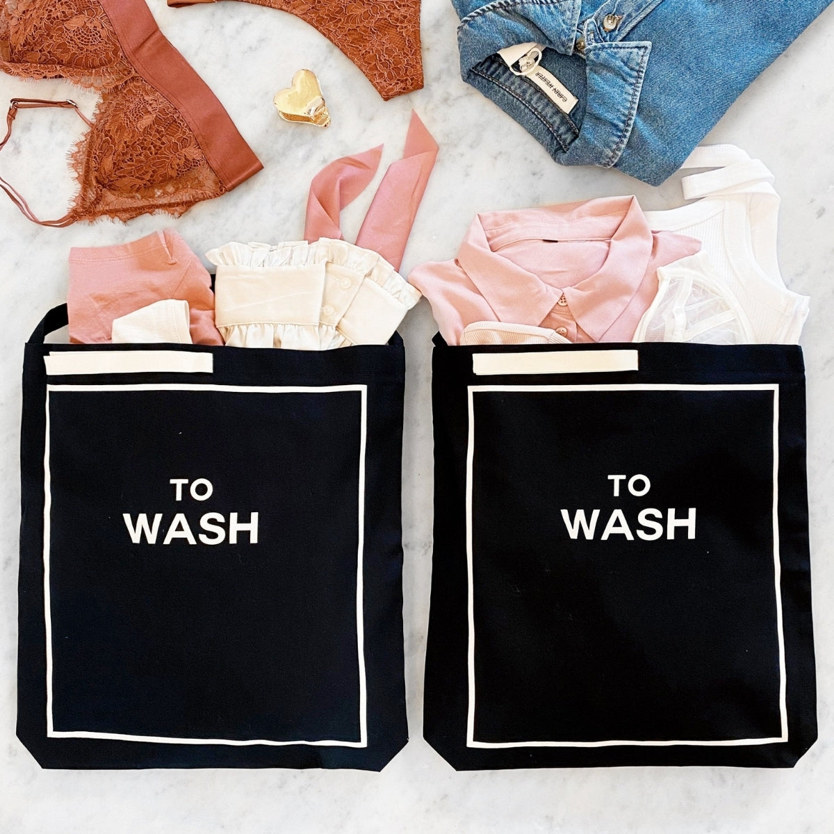 Bag-All Black To Wash Laundry Bag