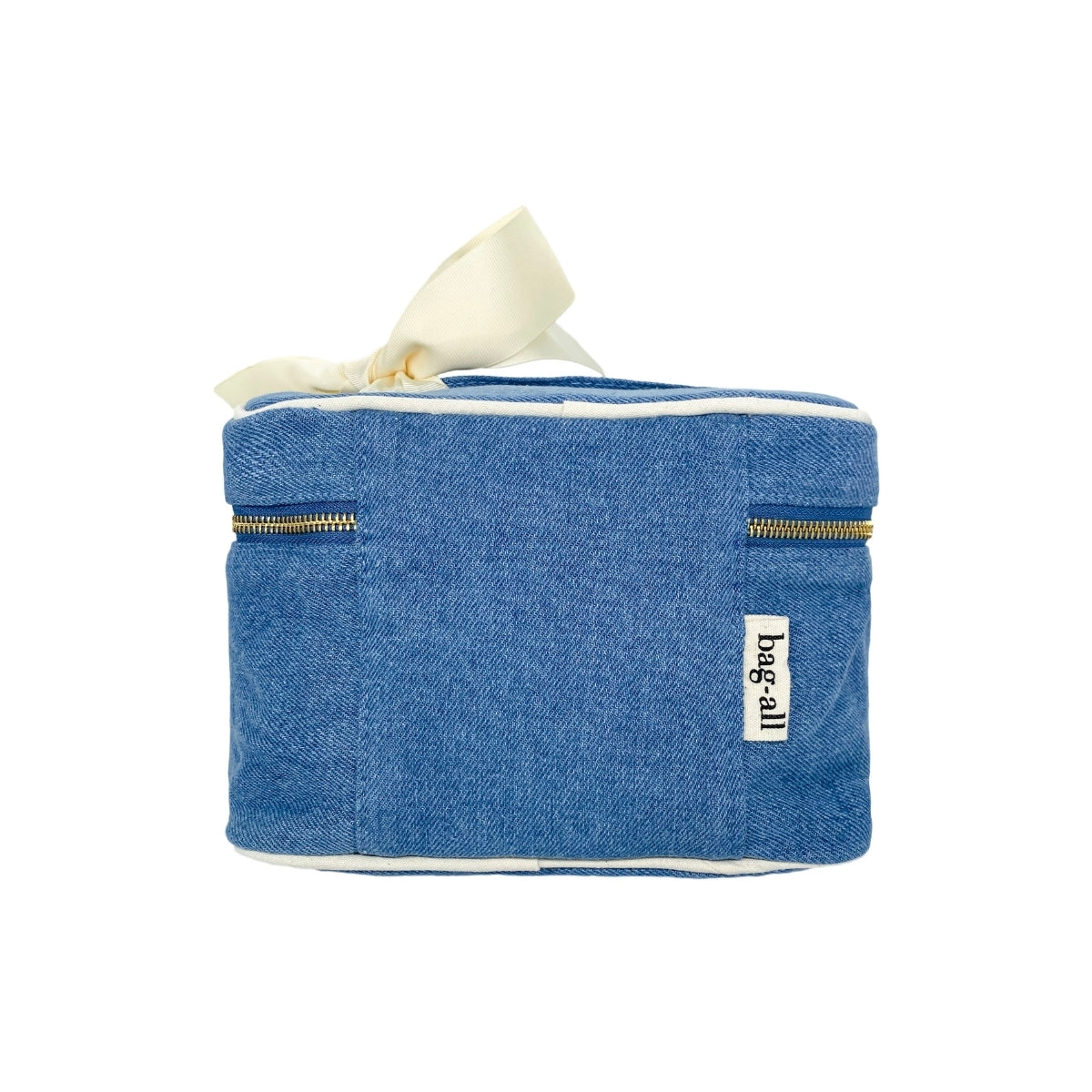 Bag-All Small Denim Makeup Case