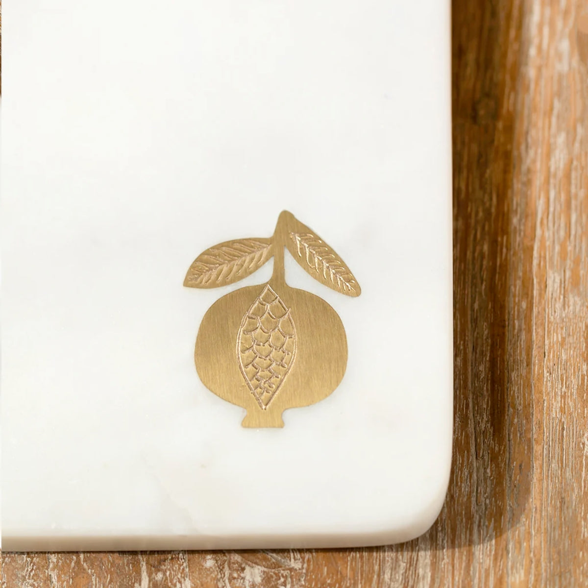 Pomegranate Marble Cheese Board and Knives Set