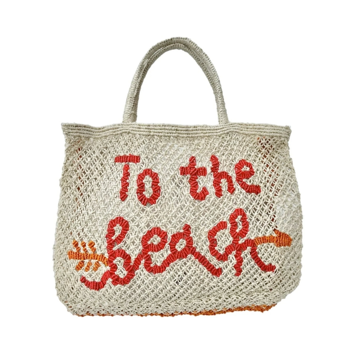 The Jacksons Bags Large To The Beach Jute Tote Bag