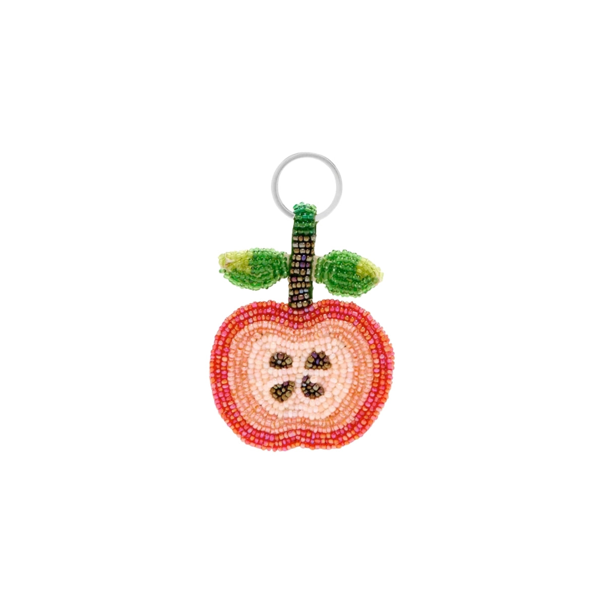 The Jacksons Bags Mini Beaded Apple Keyring