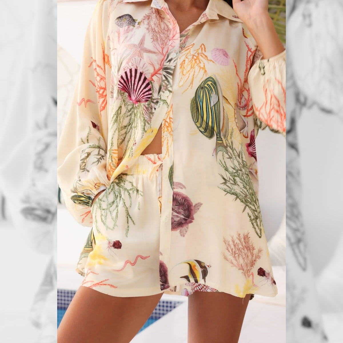 Amalfi Dream Short Co-Ord Set