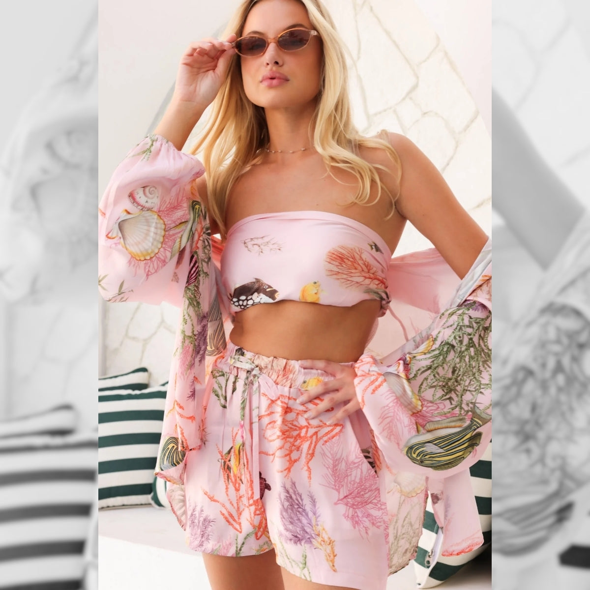 Amalfi Dream Short Co-Ord Set