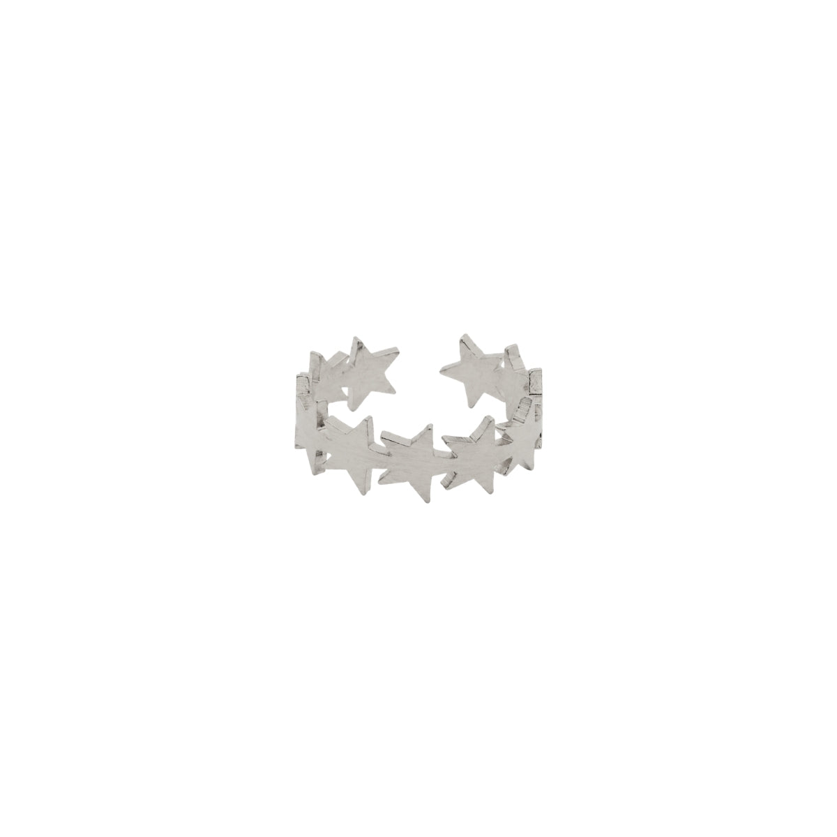Rima Design Silver Stars Open Ring