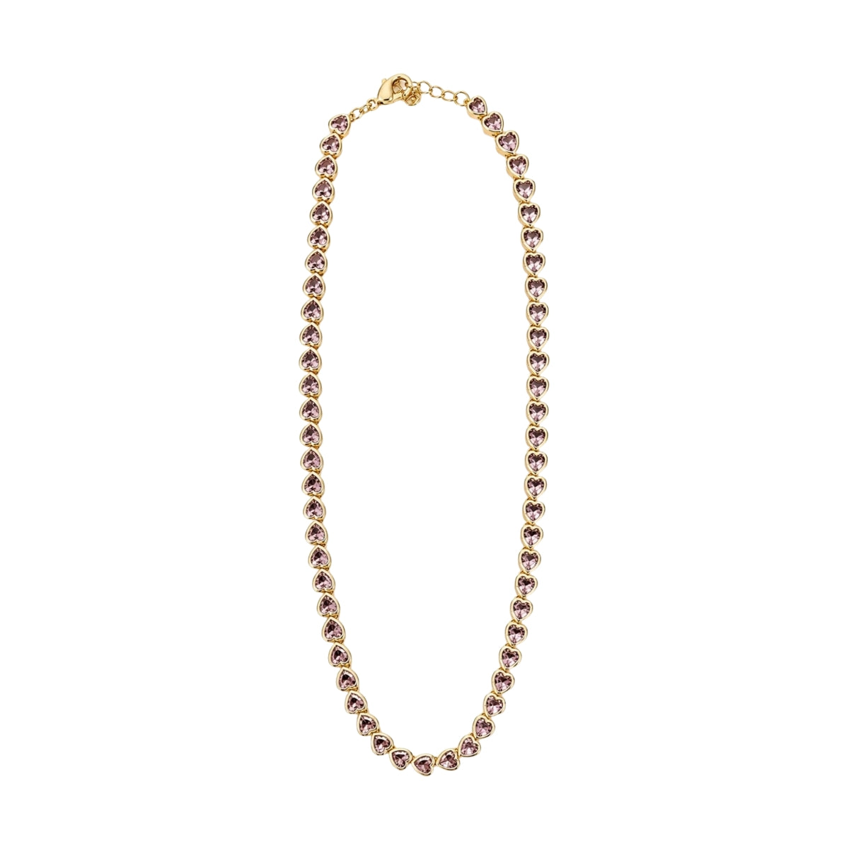 Romy Collection Pink Heart Necklace