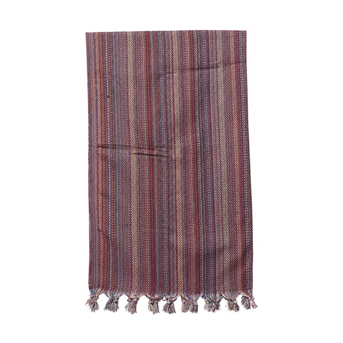 Mellow Purple Rainbow Striped Towel | Boom & Mellow