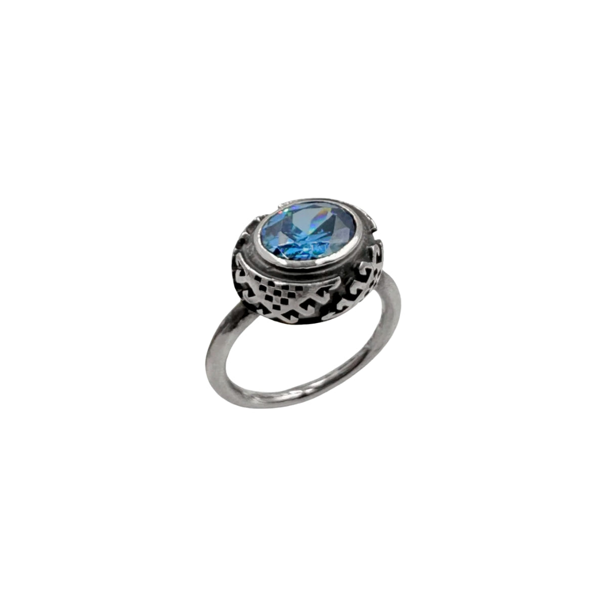 Chant Arzo Azura London Blue Topaz Rings