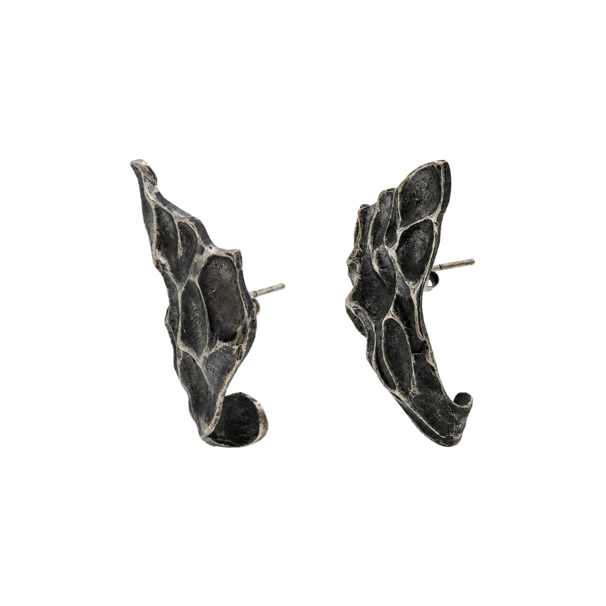 Textura De Arbol Earrings
