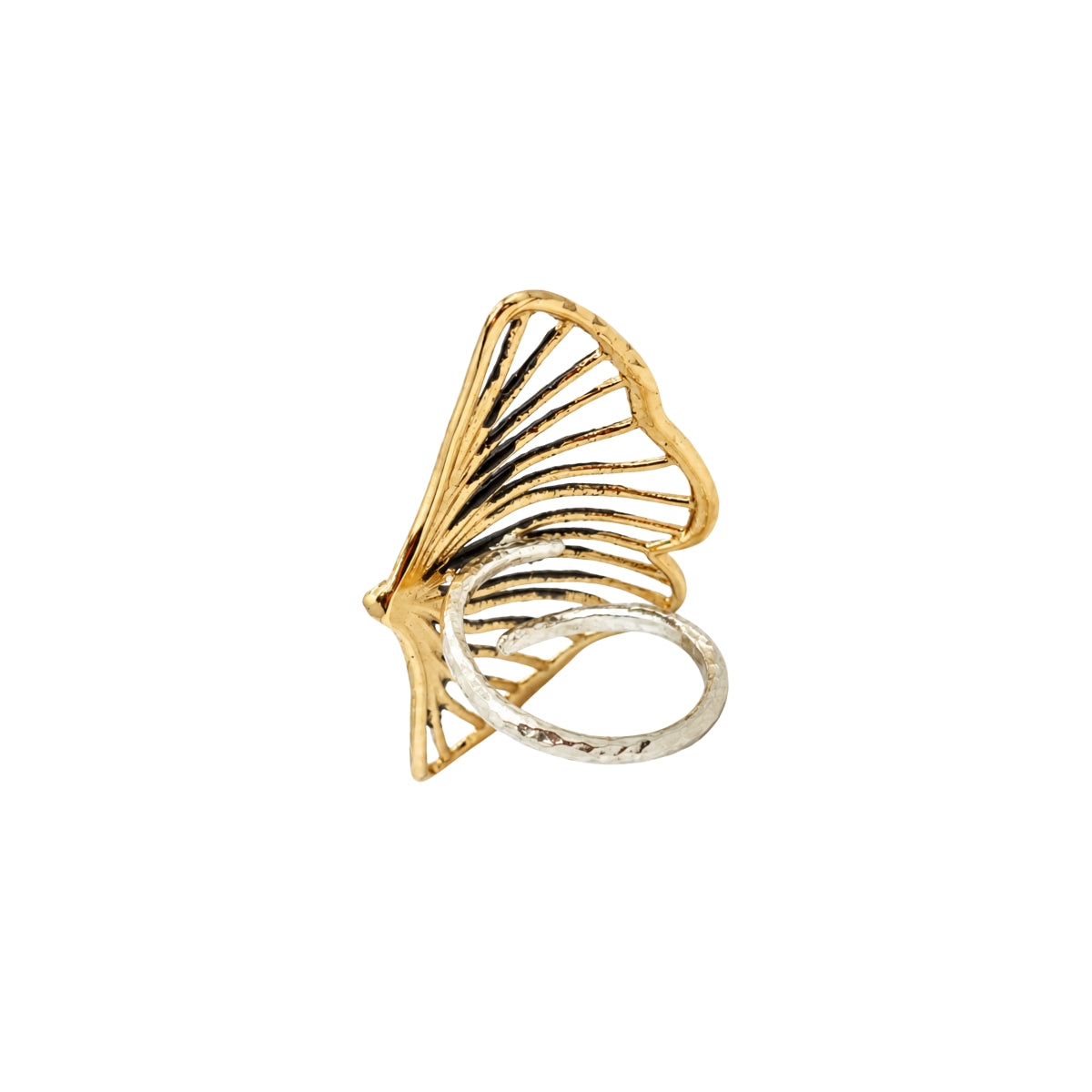 Ginkgo Leaf Ring