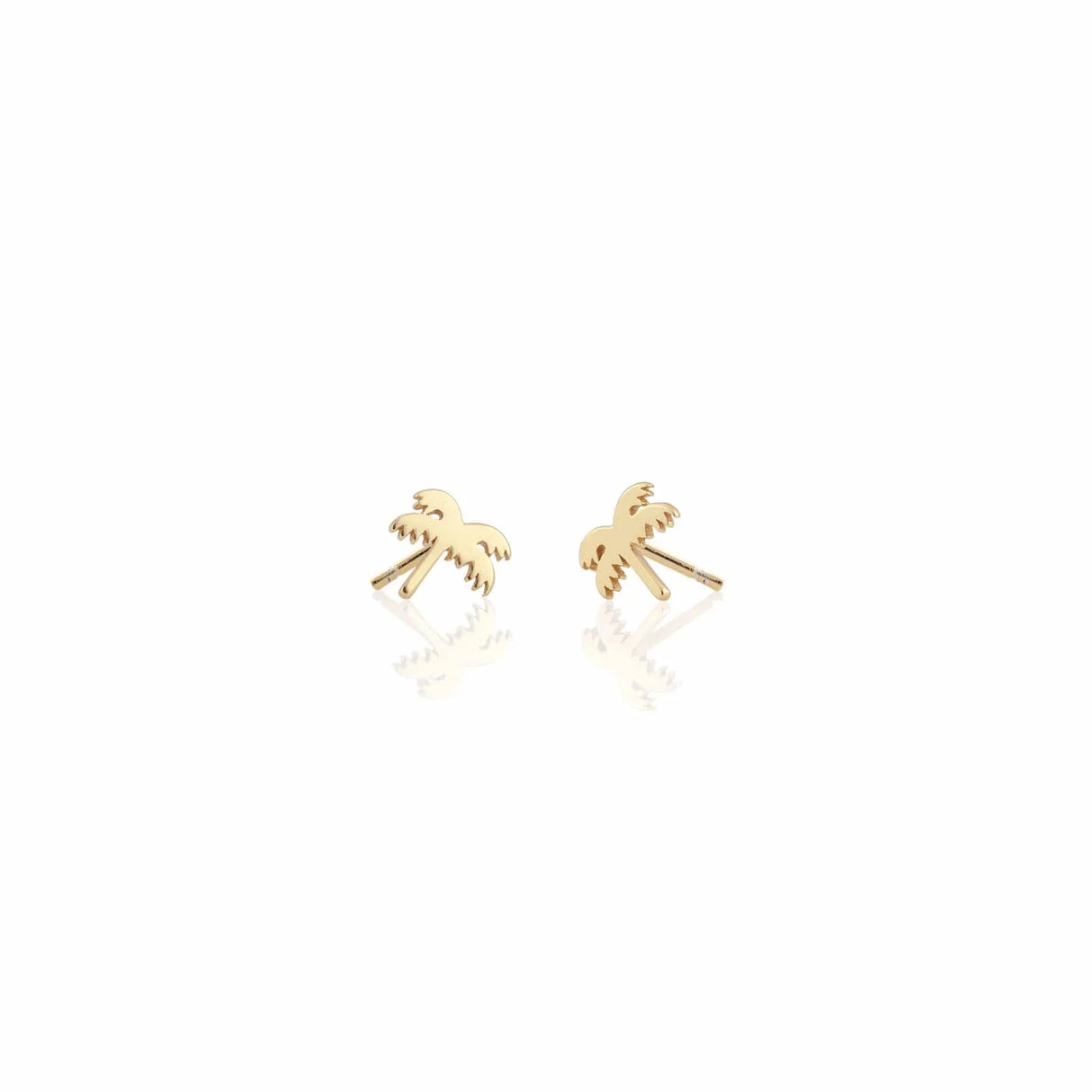 Palm Tree Emoji Stud Earrings
