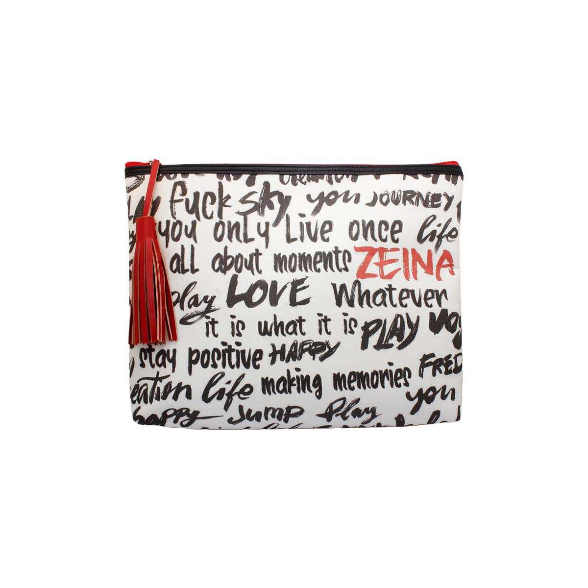 Joumana Dagher Personalized Words Pouch