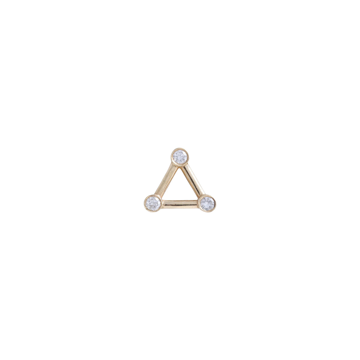 Buy J by Boghossian Grand Triangle Stud Earring Online for Women | Free 3-Hour Delivery in Dubai | Boom & Mellow UAE