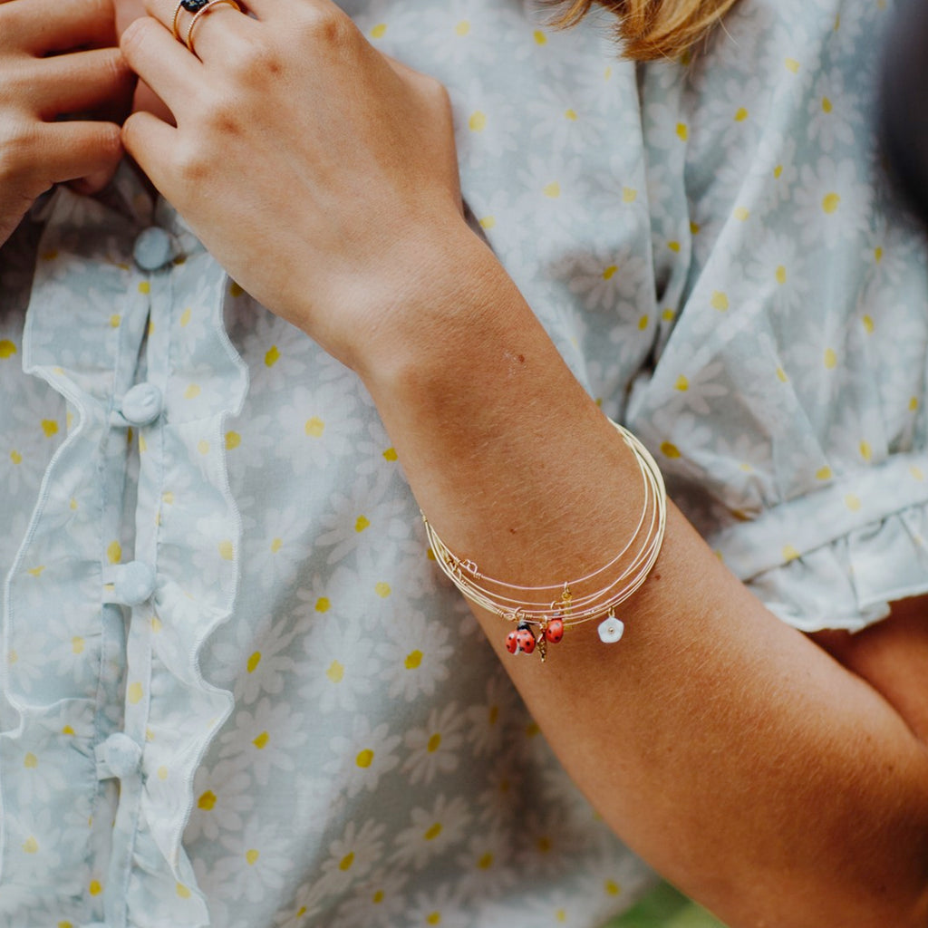 Nach Bijoux Ladybugs Bracelets | Boom & Mellow