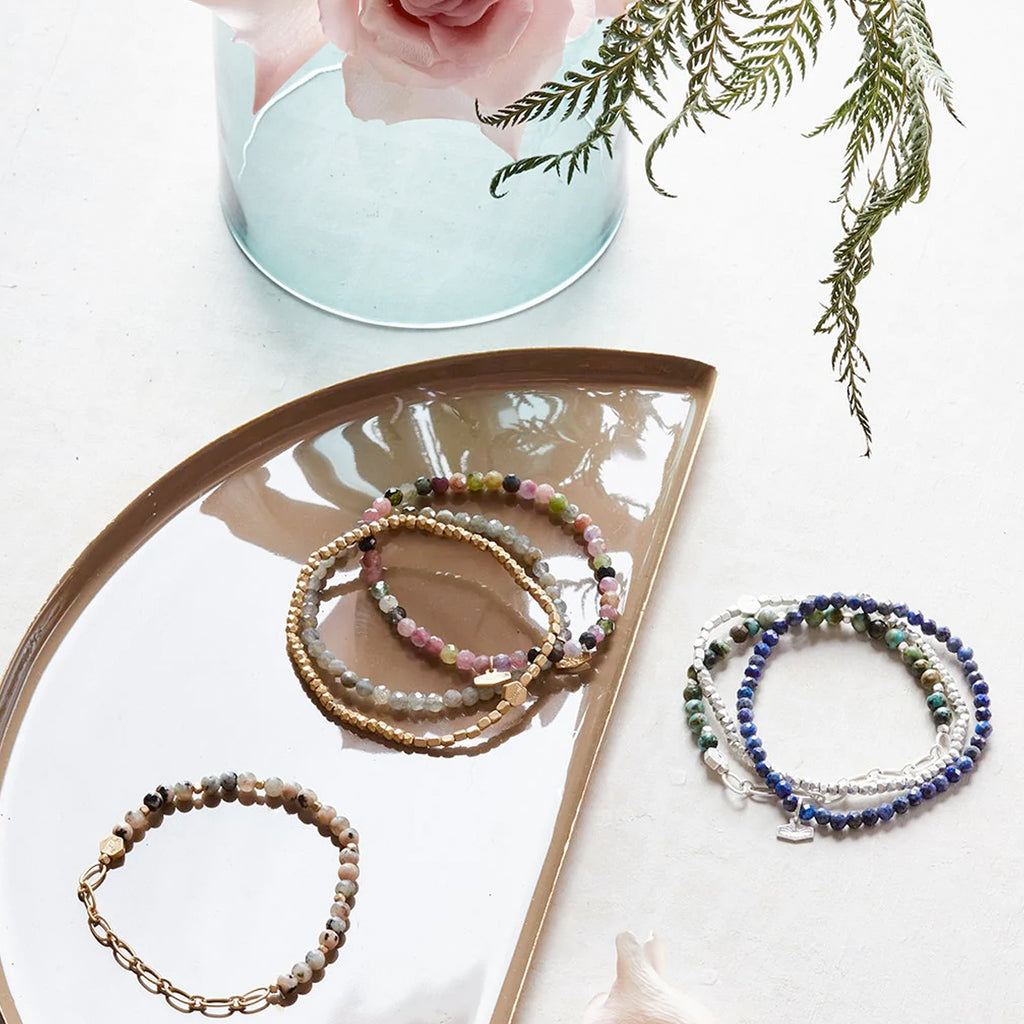 Scout Curated Wears Half Chain and Aqua Terra Bracelet | Boom & Mellow