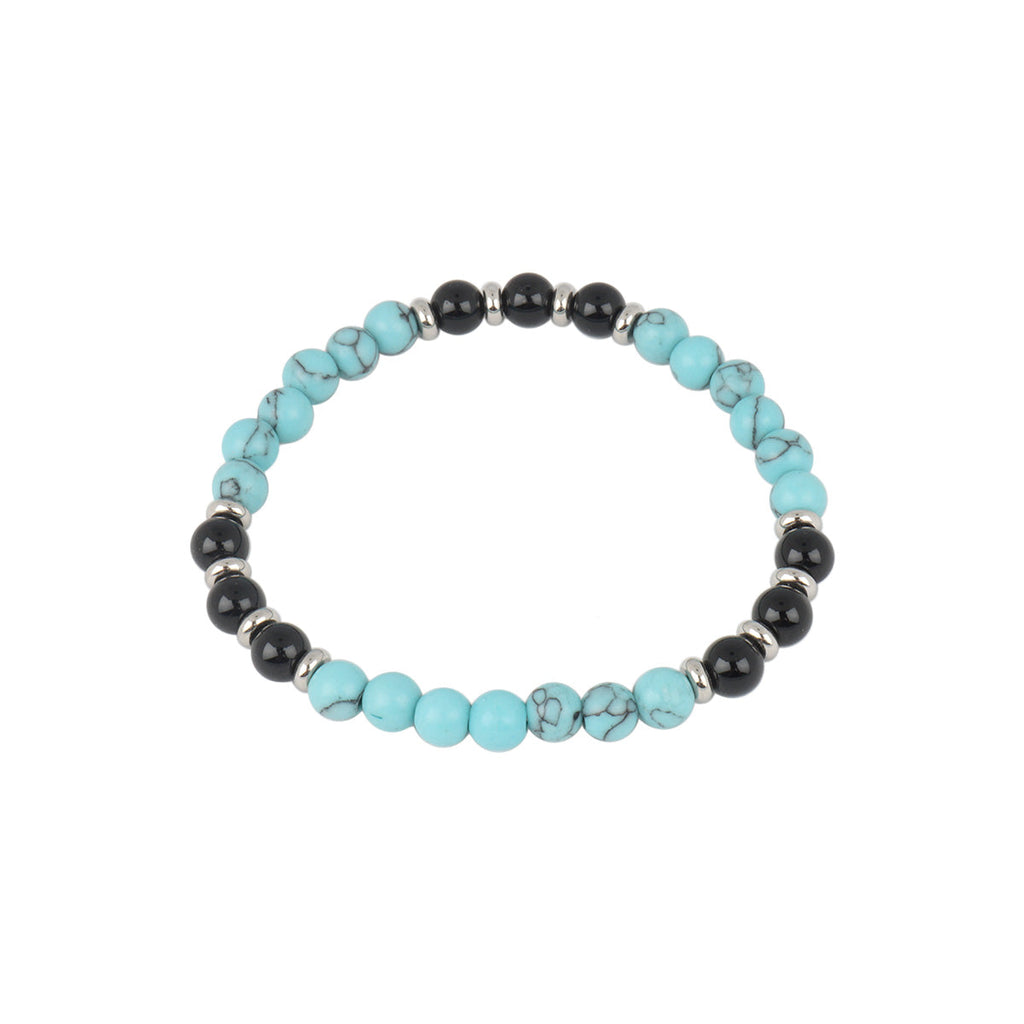 FreeStyle Turquoise Beaded Bracelet | Boom & Mellow