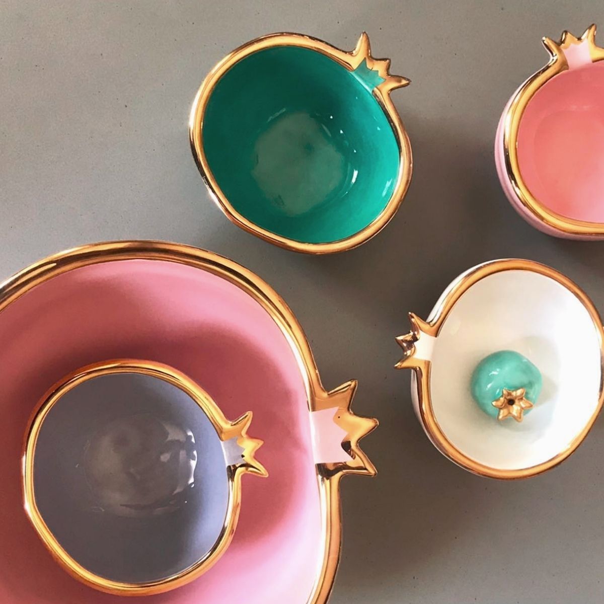 Medium Ceramic Pomegranate Bowl | East Gallery | Home Accessories | Home Decor