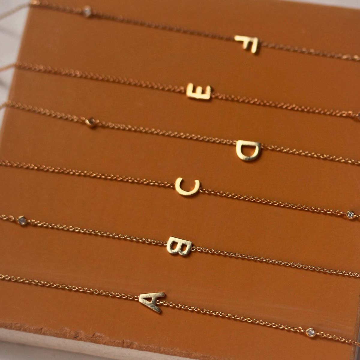 Buy Tai Sideways Initial Necklace Online for Women | Free 3-Hour Delivery in Dubai | Boom & Mellow UAE