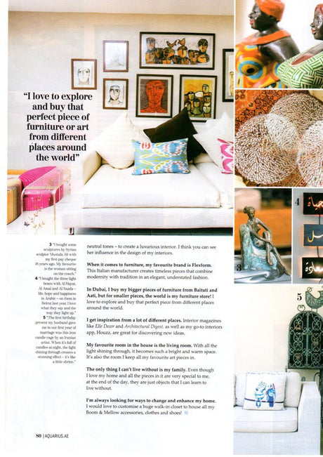 Boom & Mellow featured in Aquarius Magazine