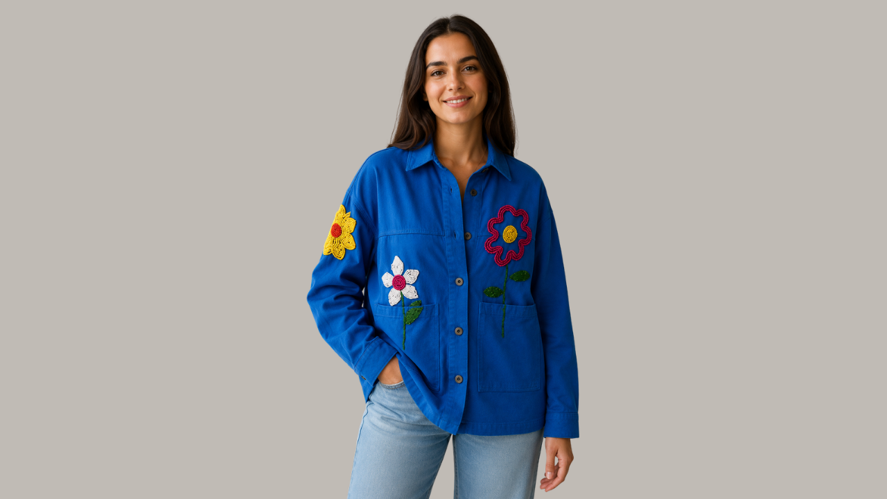 Boutique Flô Embroidered Dresses & Denim Jackets at Boom & Mellow