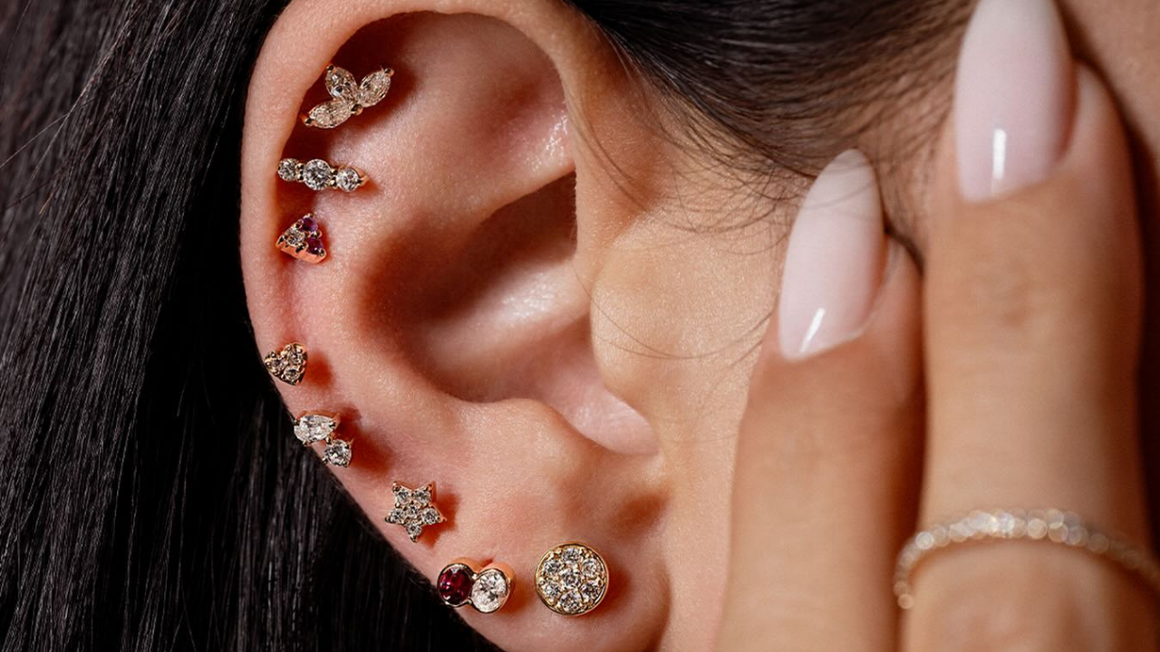 Fine Gold Piercing Jewelry Dubai at Boom & Mellow