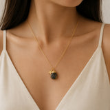 Labradorite & Star Charm Necklace