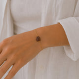 Raw Tiger's Eye Chain Bracelet