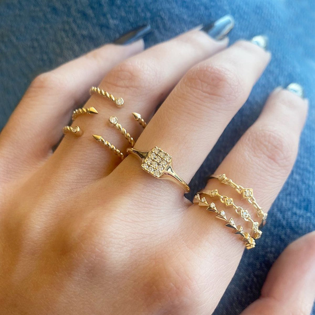 Alexa Jewelry Athena Diamond Ring | Boom & Mellow