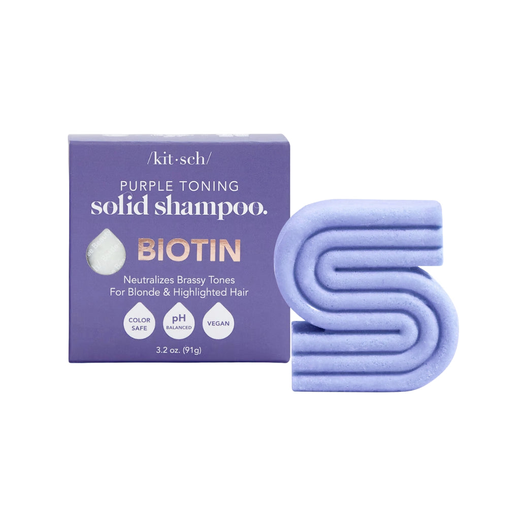 Kitsch Purple Toning Solid Shampoo Bar | Boom & Mellow